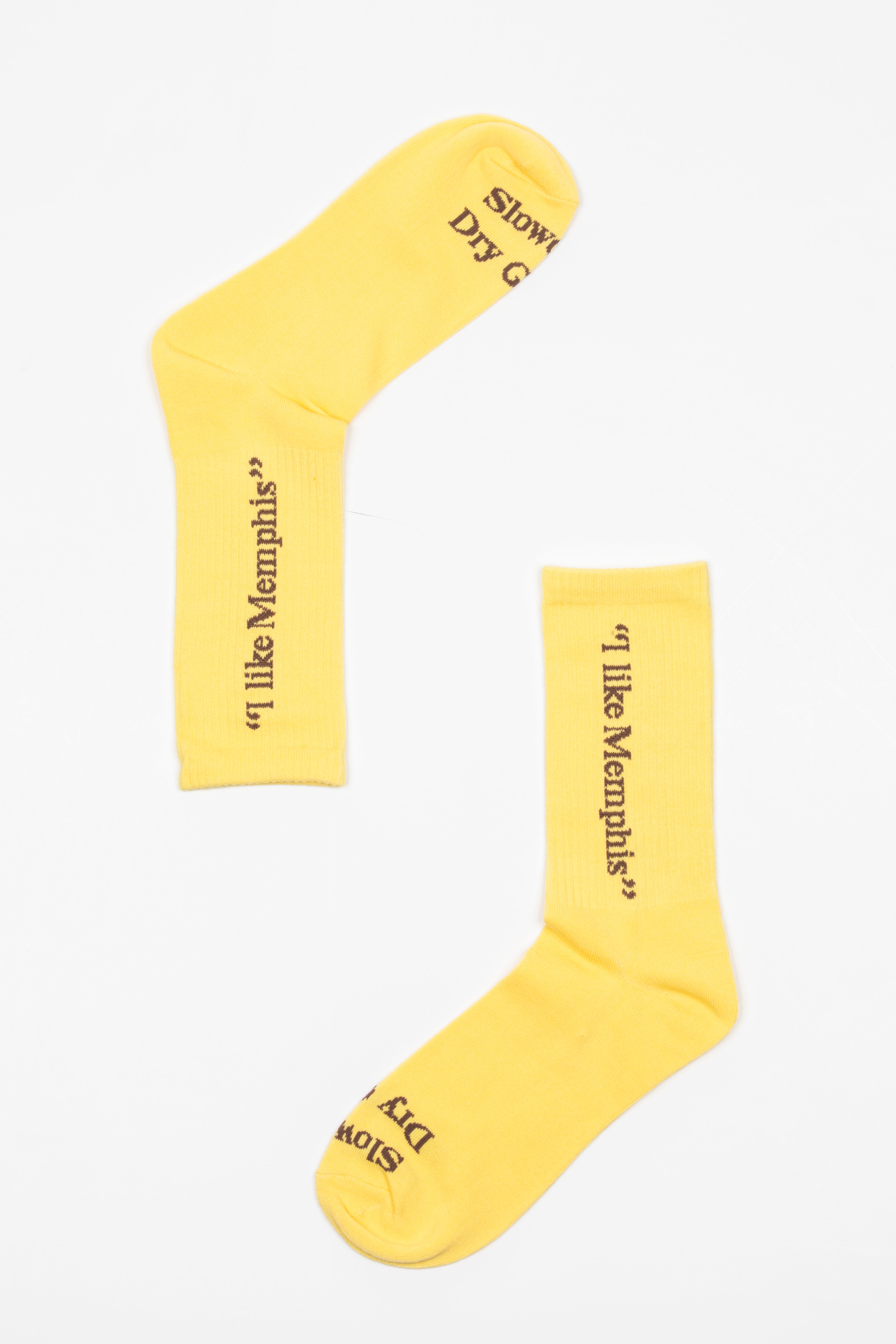 “I like Memphis” Socks Yellow