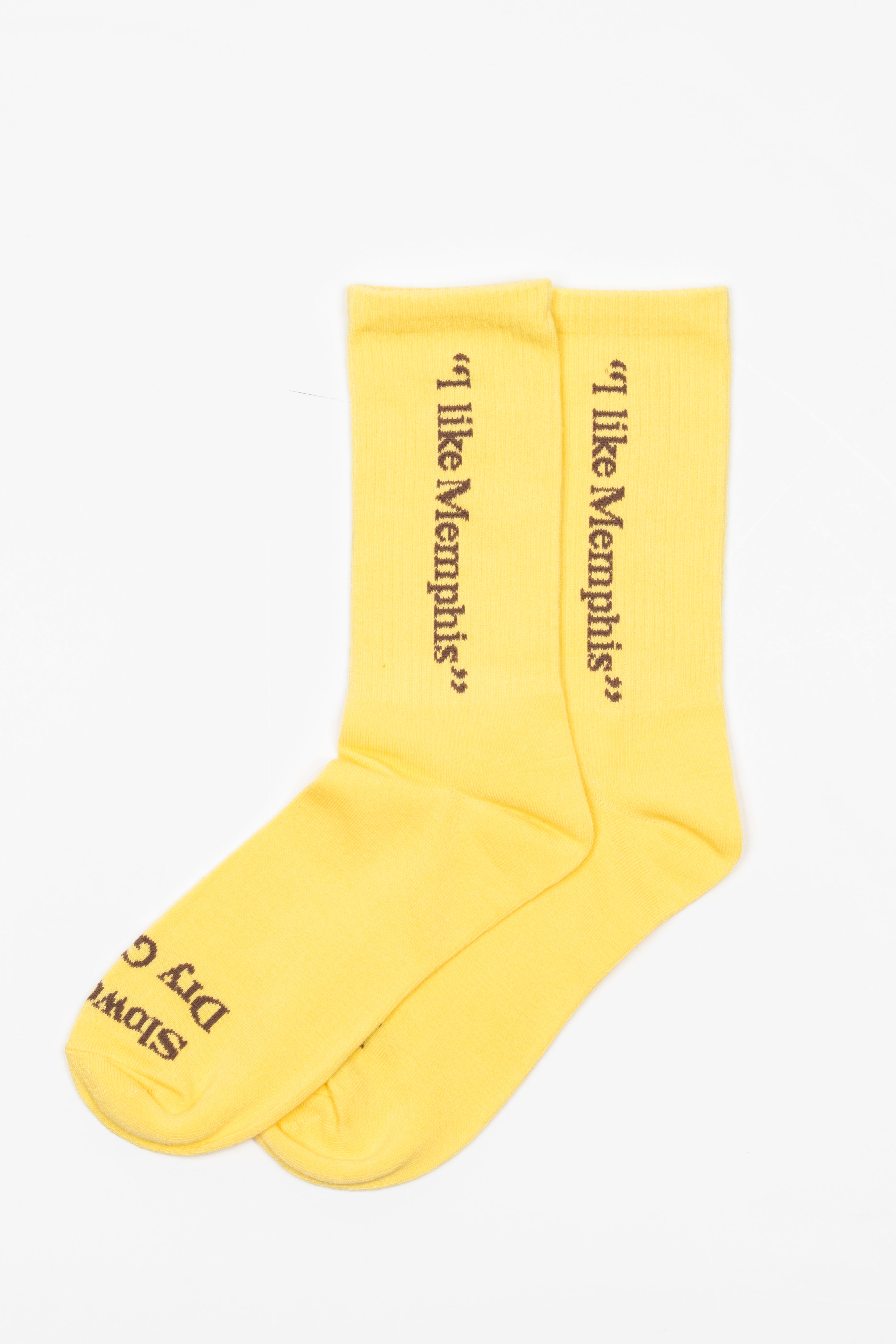 “I like Memphis” Socks Yellow