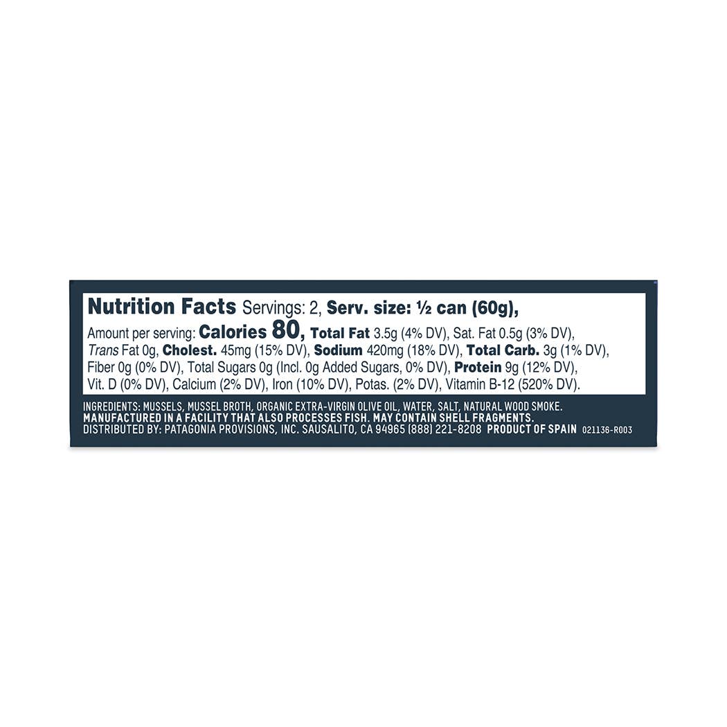 Tinned Fish - Smoked Mussels