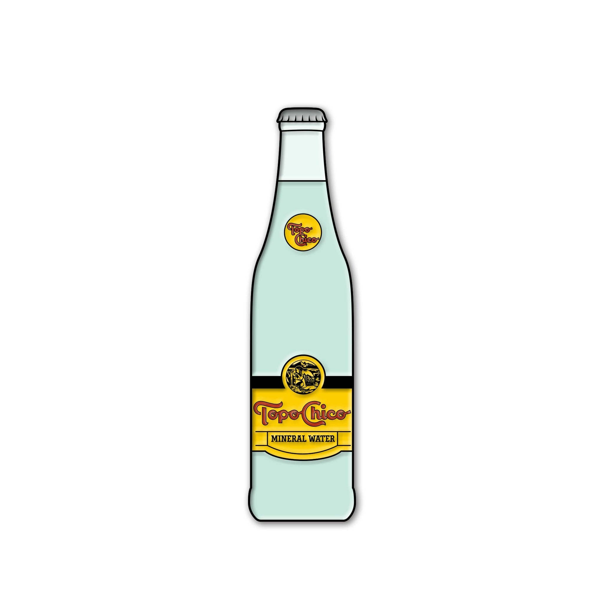 Topo Chico Mineral Water Pin