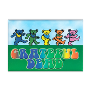 Magnet - Rainbow Dancing Jerry Bears Grateful Dead 60s Rock