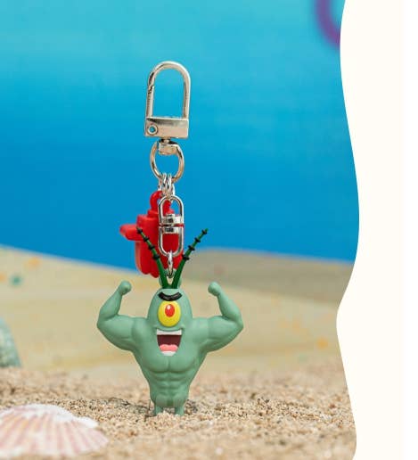 SpongeBob Muscl Buff Series Random Figure Keychain Blind Box