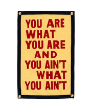You Are What You Are Camp Flag • John Prine x Oxford Pennant