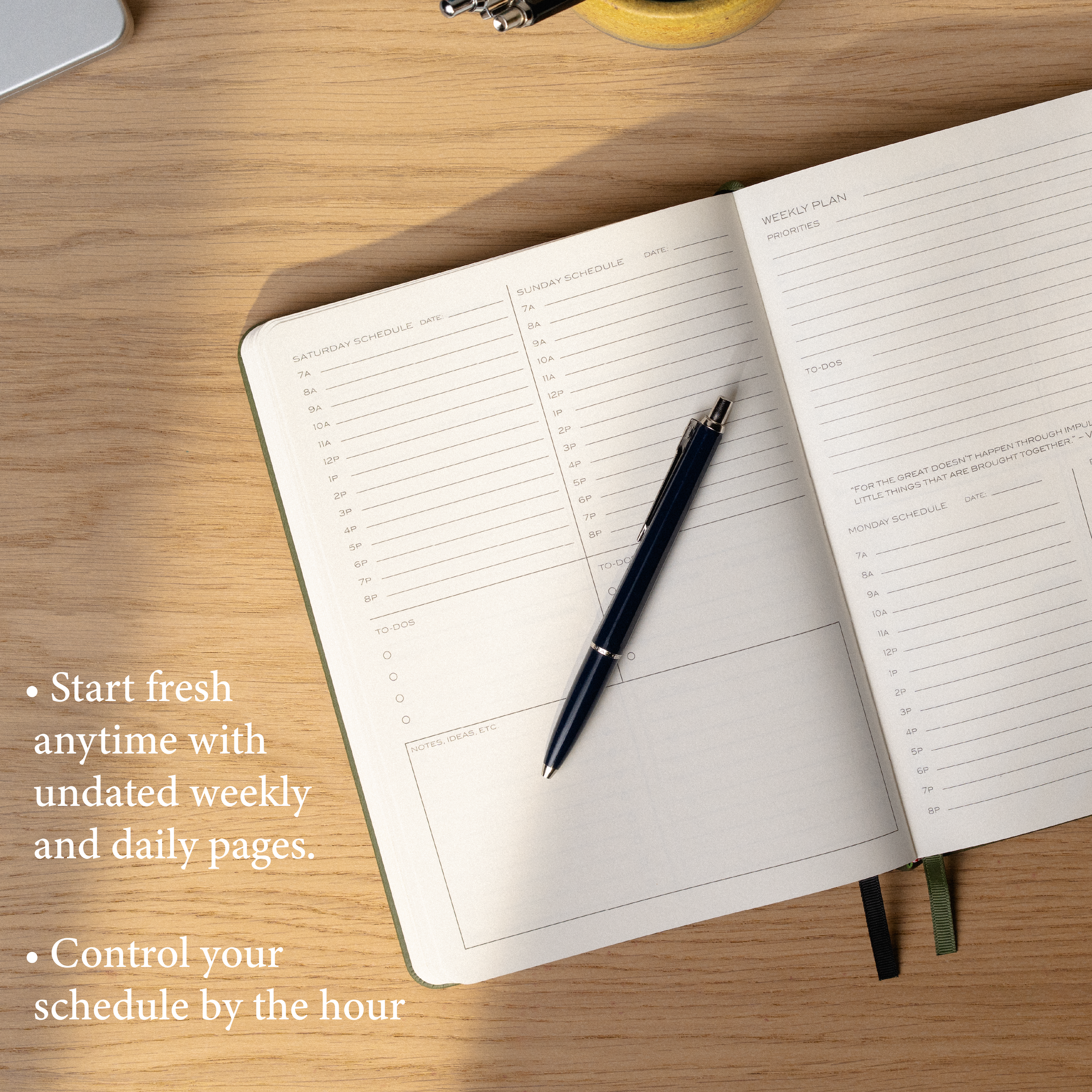 Yearly Workflow Planner (2026)